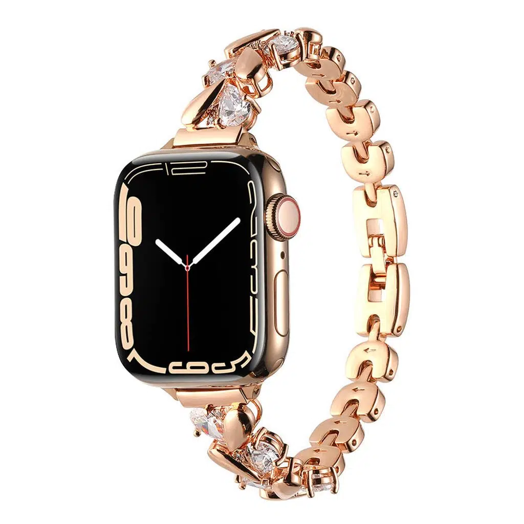 Apple Watch Seri 10-11 (46mm) Kordon 2/3/4/5/6/se/7/8/9 (44-45-49mm) KD-103 Metal Kordon