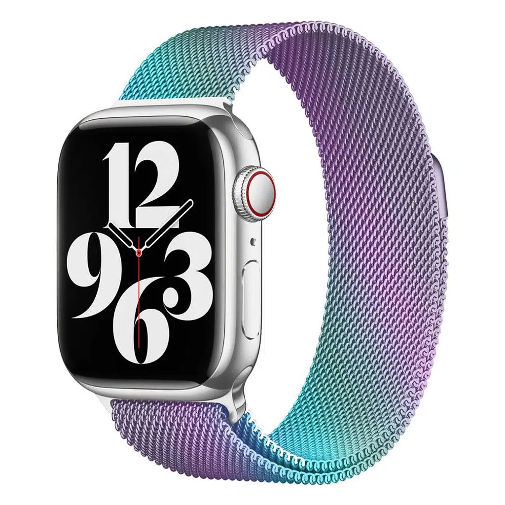 Apple Watch Seri 10-11 (46mm) Kordon 2/3/4/5/6/se/7/8/9 (44-45-49mm) Band-01 Metal Kordon