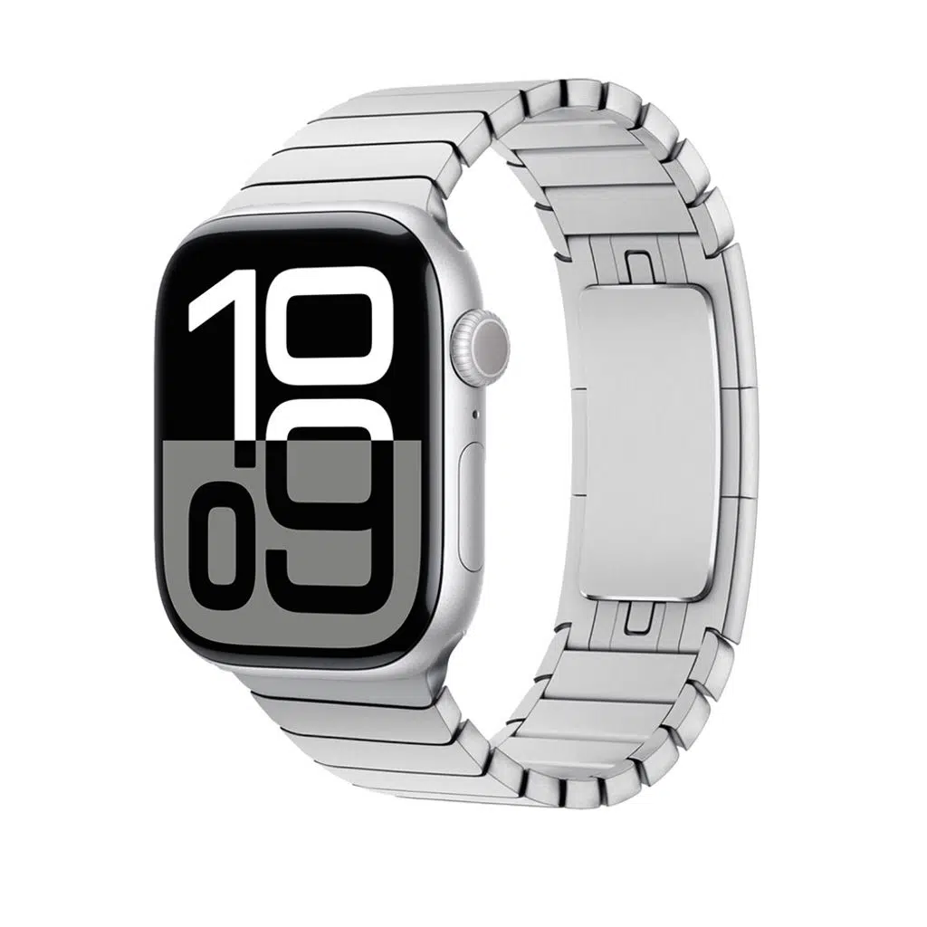 Apple Watch Seri 10-11 (46mm) Kordon 2/3/4/5/6/se/7/8/9 (44-45-49mm) KD-35 Metal Kordon