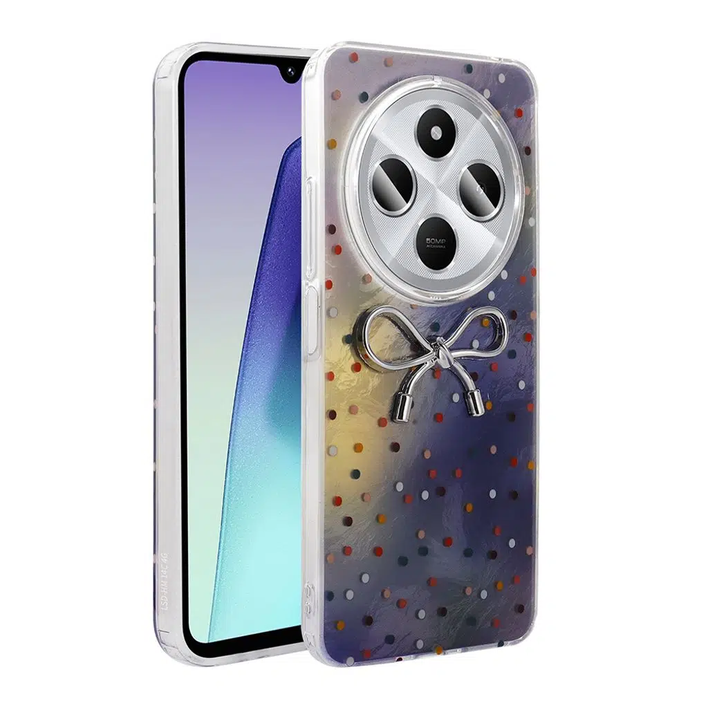 Xiaomi Redmi 14C 4G Kılıf Kamera Korumalı Figürlü Ponti Silikon Kapak