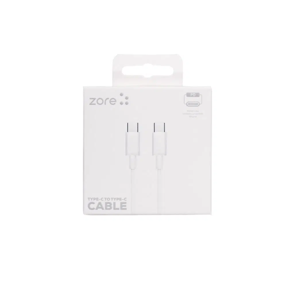 ZR-41 Type-C to Type-C PD Hızlı Şarj Özellikli Data ve Şarj Kablosu 1M